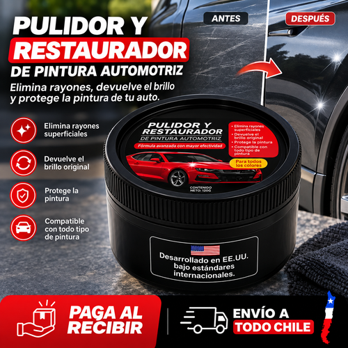 Disimula rayones y devuelve el brillo en minutos